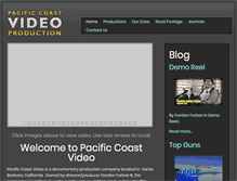 Tablet Screenshot of pacificcoastvideo.com